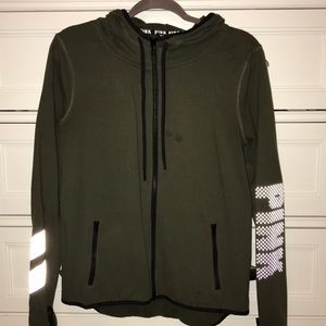 LOVE PINK OLIVE SWEATSHIRT